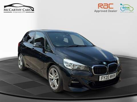 BMW 218I 1.5 M SPORT MPV 5DR PETROL DCT AUTO SAT NAV BLUETOOTH DAB STEREO CD PLAYER PARKING AIDS JUST 2 OWNERS SAME OWNER FOR 3 YEARS ONLY 62000 MILES FSH