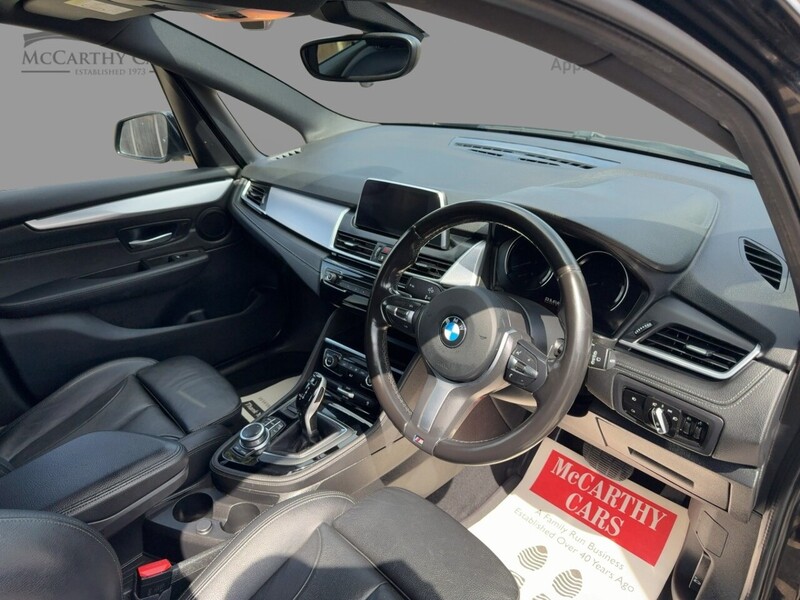 BMW 218I 1.5 M SPORT MPV 5DR PETROL DCT AUTO SAT NAV BLUETOOTH DAB STEREO CD PLAYER PARKING AIDS JUST 2 OWNERS SAME OWNER FOR 3 YEARS ONLY 62000 MILES FSH 72-74 Mitcham Road