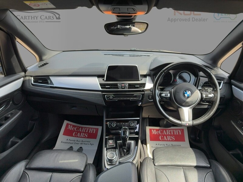 BMW 218I 1.5 M SPORT MPV 5DR PETROL DCT AUTO SAT NAV BLUETOOTH DAB STEREO CD PLAYER PARKING AIDS JUST 2 OWNERS SAME OWNER FOR 3 YEARS ONLY 62000 MILES FSH 72-74 Mitcham Road