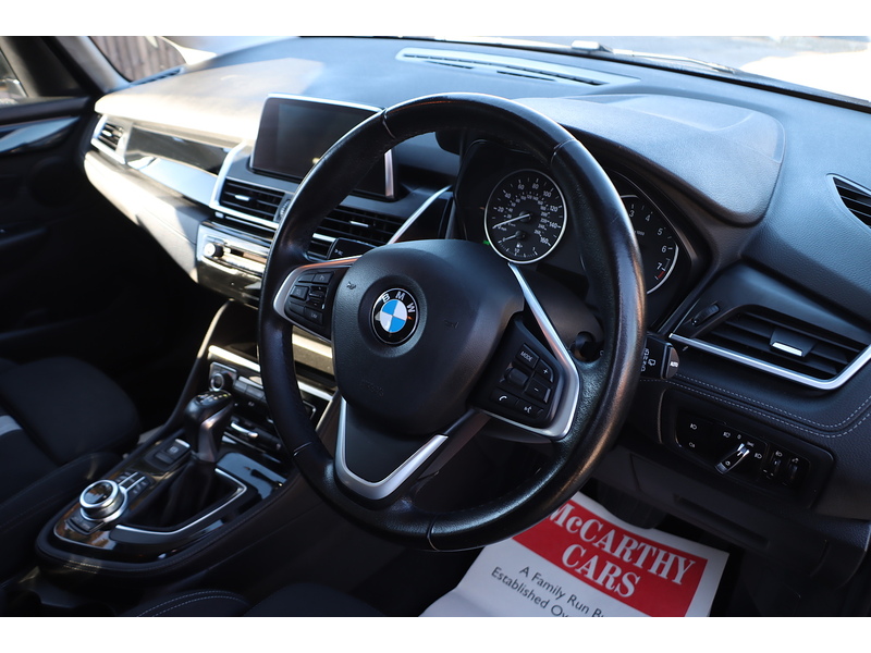 BMW 218I 1.5 SPORT MPV 5DR PETROL DCT AUTO SAT NAV BLUETOOTH DAB STEREO CD PLAYER PARKING AIDS JUST 2 OWNERS SAME OWNER FOR 4 YEARS ONLY 58000 MILES SH 72-74 Mitcham Road