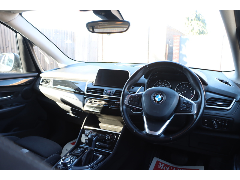 BMW 218I 1.5 SPORT MPV 5DR PETROL DCT AUTO SAT NAV BLUETOOTH DAB STEREO CD PLAYER PARKING AIDS JUST 2 OWNERS SAME OWNER FOR 4 YEARS ONLY 58000 MILES SH 72-74 Mitcham Road