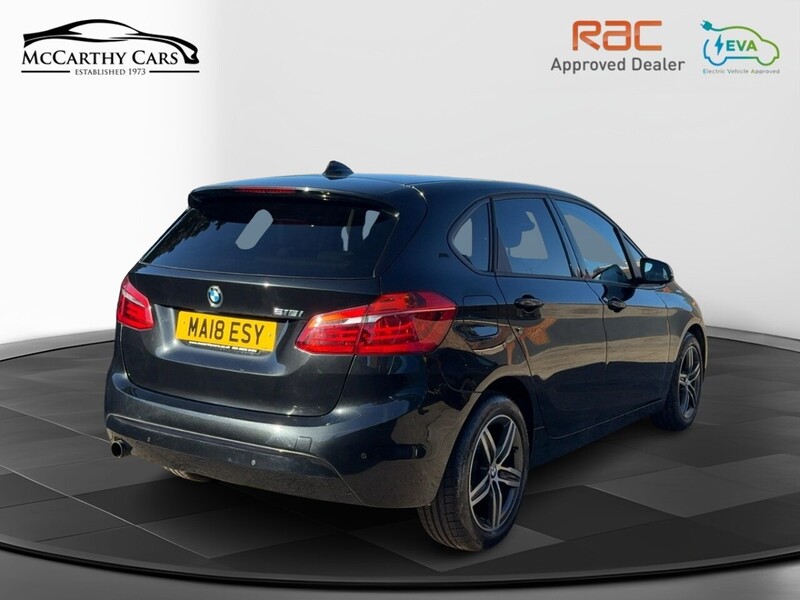 BMW 218I 1.5 SPORT MPV 5DR PETROL DCT AUTO SAT NAV BLUETOOTH DAB STEREO CD PLAYER PARKING AIDS JUST 2 OWNERS SAME OWNER FOR 4 YEARS ONLY 58000 MILES SH 72-74 Mitcham Road