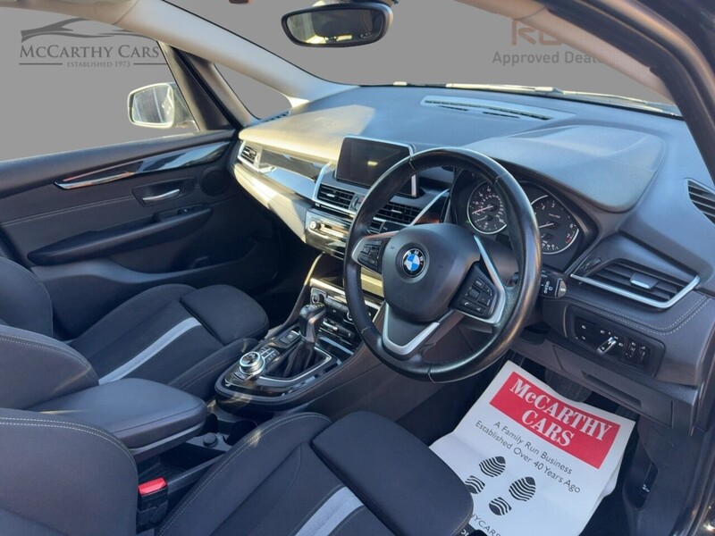 BMW 218I 1.5 SPORT MPV 5DR PETROL DCT AUTO SAT NAV BLUETOOTH DAB STEREO CD PLAYER PARKING AIDS JUST 2 OWNERS SAME OWNER FOR 4 YEARS ONLY 58000 MILES SH 72-74 Mitcham Road