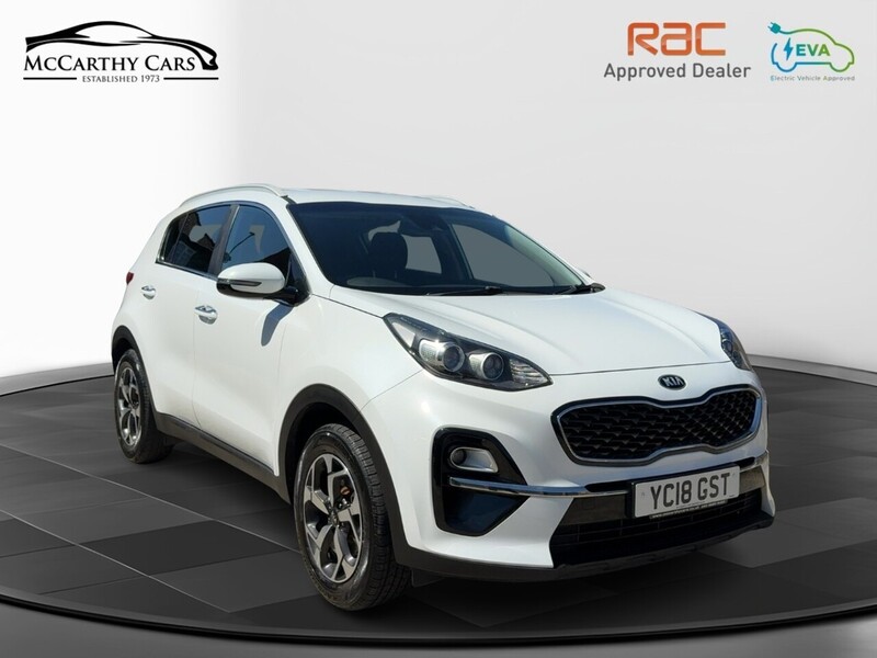 Kia 1.6 GDI 2 SUV 5DR PETROL MANUAL HEATED SEATS SATNAV BLUETOOTH DAB STEREO APPLE CARPLAY REAR CAMERA WITH PARKING AIDS 2 OWNERS ONLY 73000 MILES FSH 72-74 Mitcham Road