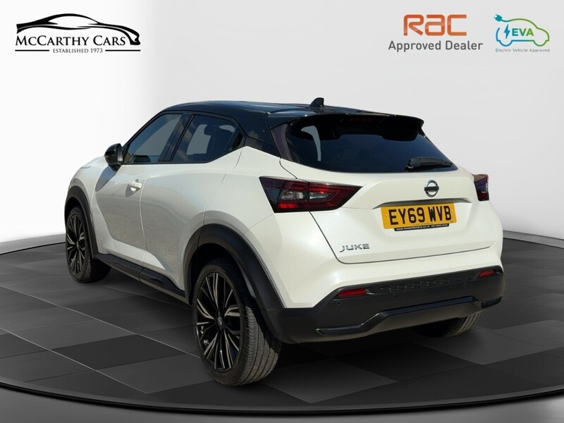 Nissan 1.0 DIG-T TEKNA+ SUV 5DR PETROL DCT AUTO HEATED SEATS SAT NAV BLUETOOTH STEREO APPLE CARPLAY REAR CAM PARKING AIDS 2 OWNERS 45000 MILES FSH 6 SERVICES 72-74 Mitcham Road