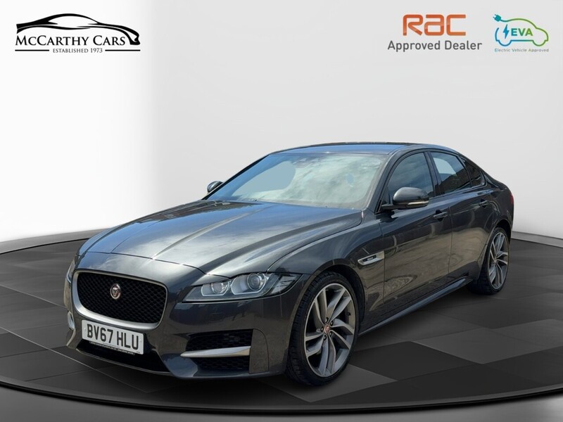 Jaguar 2.0I R-SPORT SALOON 4DR PETROL AWD AUTO HEATED SEATS SAT NAV BLUETOOTH DAB STEREO PARKING AIDS 2 OWNERS ONLY 81000 MILES FSH 9 SERVICES NO ULEZ CHARGE 72-74 Mitcham Road