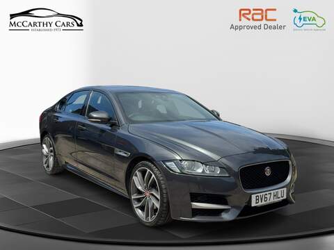 Jaguar 2.0I R-SPORT SALOON 4DR PETROL AWD AUTO HEATED SEATS SAT NAV BLUETOOTH DAB STEREO PARKING AIDS 2 OWNERS ONLY 81000 MILES FSH 9 SERVICES NO ULEZ CHARGE