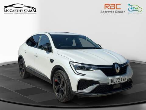 Renault 1.6 E-TECH R.S. LINE SUV 5DR PETROL HYBRID 2WD AUTO HEATED SEATS SATNAV BLUETOOTH APPLE CARPLAY REAR CAMERA PARKING AIDS 2 OWNERS ONLY 60000 MILES FSH