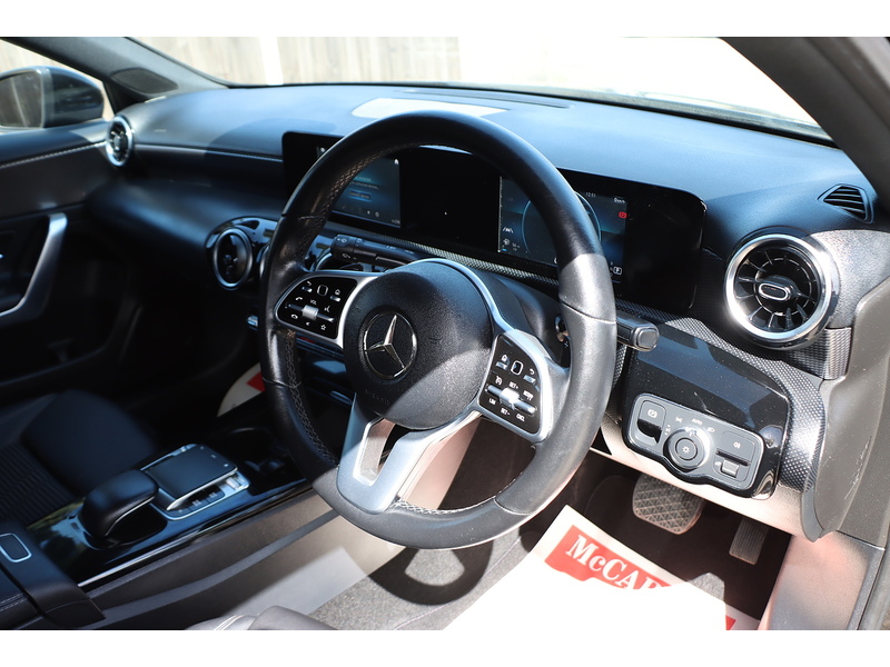 Mercedes-Benz A200 1.3 SPORT SALOON 4DR PETROL 7G-DCT AUTO SAT NAV BLUETOOTH DAB STEREO REAR CAMERA WITH PARKING AIDS JUST 2 OWNERS ONLY 67000 MILES FSH 5 SERVICES 72-74 Mitcham Road