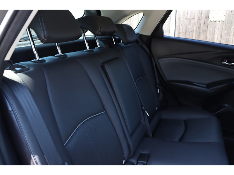 Mazda 2.0 SKYACTIV-G SPORT NAV+ SUV 5DR PETROL AUTO HEATED SEATS SAT NAV BLUETOOTH DAB STEREO REAR CAM PARKING AIDS 2 OWNERS ONLY 29000 MILES FSH 5 SERVICES 72-74 Mitcham Road