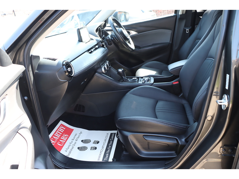 Mazda 2.0 SKYACTIV-G SPORT NAV+ SUV 5DR PETROL AUTO HEATED SEATS SAT NAV BLUETOOTH DAB STEREO REAR CAM PARKING AIDS 2 OWNERS ONLY 29000 MILES FSH 5 SERVICES 72-74 Mitcham Road