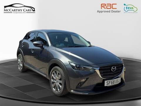 Mazda 2.0 SKYACTIV-G SPORT NAV+ SUV 5DR PETROL AUTO HEATED SEATS SAT NAV BLUETOOTH DAB STEREO REAR CAM PARKING AIDS 2 OWNERS ONLY 29000 MILES FSH 5 SERVICES
