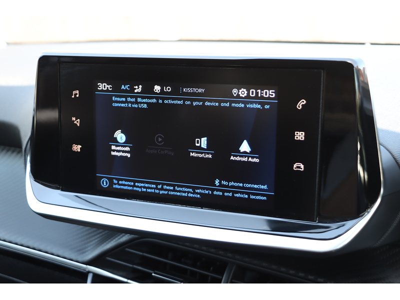 Peugeot 1.2 PURETECH ALLURE PREMIUM HATCHBACK 5DR PETROL EAT AUTO SAT NAV BLUETOOTH APPLE CARPLAY REAR CAMERA PARKING AIDS 1 OWNER FROM NEW 27000 MILES FSH 72-74 Mitcham Road