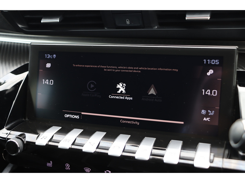 Peugeot 1.6 PURETECH GT LINE ESTATE 5DR PETROL EAT AUTO HEATED SEATS SAT NAV BLUETOOTH DAB STEREO APPLE CARPLAY REAR CAMERA PARKING AIDS ONLY 69000 MILES SH 72-74 Mitcham Road