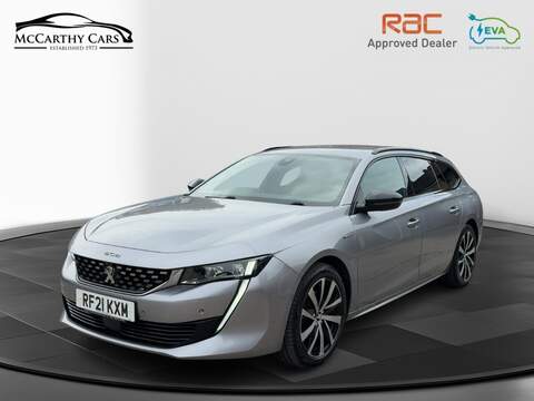 Peugeot 1.6 PURETECH GT LINE ESTATE 5DR PETROL EAT AUTO HEATED SEATS SAT NAV BLUETOOTH DAB STEREO APPLE CARPLAY REAR CAMERA PARKING AIDS ONLY 69000 MILES SH
