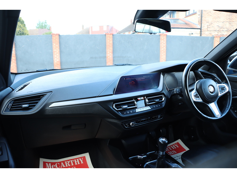 BMW 1.5 M SPORT 5DR HATCHBACK PETROL MANUAL HEATED SEATS SAT NAV BLUETOOTH DAB STEREO APPLE CARPLAY REAR CAMERA PARKING AIDS 2 OWNERS ONLY 49000 MILES FSH 72-74 Mitcham Road