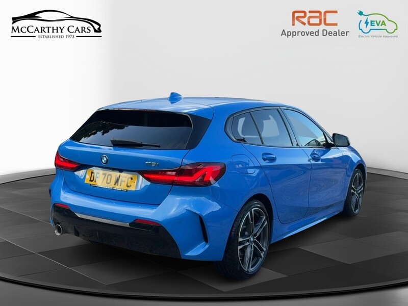 BMW 1.5 M SPORT 5DR HATCHBACK PETROL MANUAL HEATED SEATS SAT NAV BLUETOOTH DAB STEREO APPLE CARPLAY REAR CAMERA PARKING AIDS 2 OWNERS ONLY 49000 MILES FSH 72-74 Mitcham Road