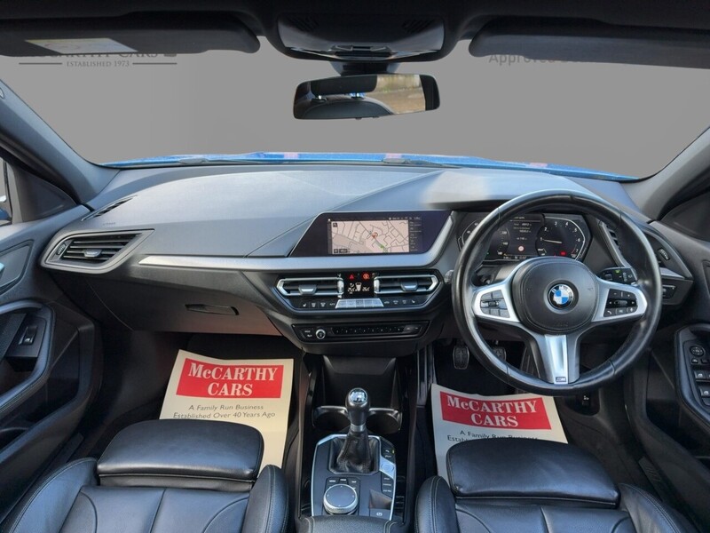 BMW 1.5 M SPORT 5DR HATCHBACK PETROL MANUAL HEATED SEATS SAT NAV BLUETOOTH DAB STEREO APPLE CARPLAY REAR CAMERA PARKING AIDS 2 OWNERS ONLY 49000 MILES FSH 72-74 Mitcham Road