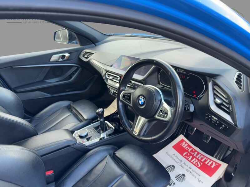 BMW 1.5 M SPORT 5DR HATCHBACK PETROL MANUAL HEATED SEATS SAT NAV BLUETOOTH DAB STEREO APPLE CARPLAY REAR CAMERA PARKING AIDS 2 OWNERS ONLY 49000 MILES FSH 72-74 Mitcham Road
