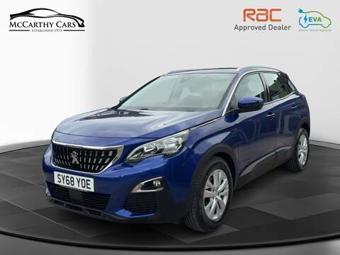 Peugeot 1.2 PURETECH ACTIVE SUV 5DR PETROL MANUAL SAT NAV BLUETOOTH DAB STEREO APPLE CARPLAY PARKING AIDS 2 OWNERS 75000 MILES FSH 7 SERVICES NO ULEZ CHARGE