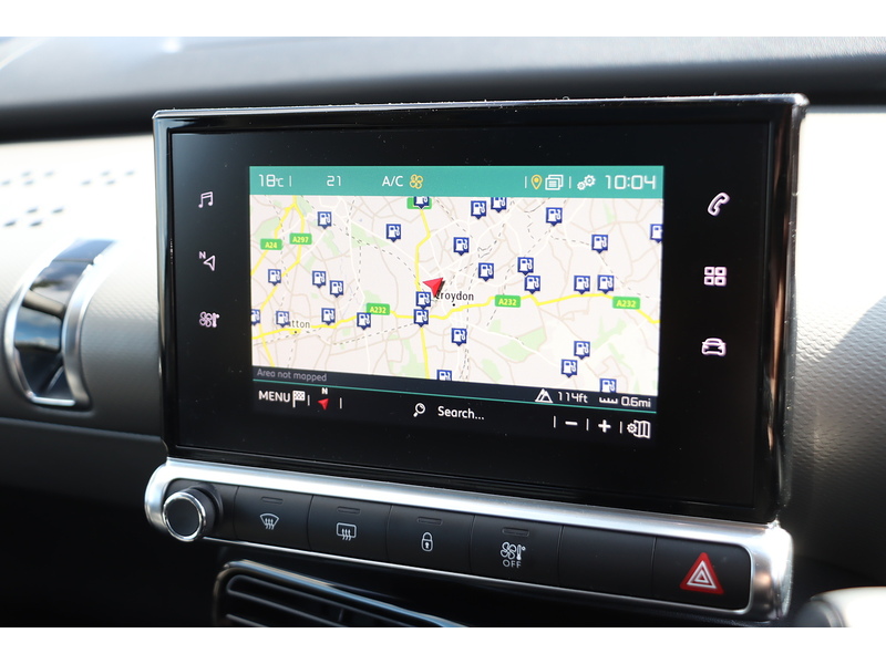 Citroen 1.2 PURETECH GPF FLAIR HATCHBACK 5DR PETROL EAT6 AUTO PAN ROOF SATNAV BLUETOOTH DAB STEREO APPLE CARPLAY REAR CAM PARKING AIDS 2 OWNERS 40000 MILES SH 72-74 Mitcham Road