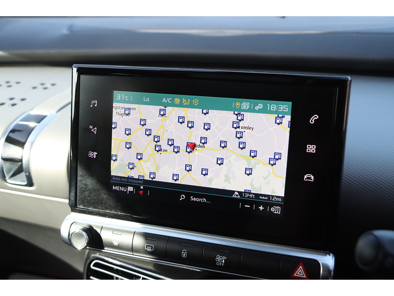 Citroen 1.2 PURETECH GPF FLAIR HATCHBACK 5DR PETROL EAT6 AUTO PAN ROOF SATNAV BLUETOOTH DAB STEREO APPLE CARPLAY REAR CAM PARKING AIDS 2 OWNERS 40000 MILES SH 72-74 Mitcham Road