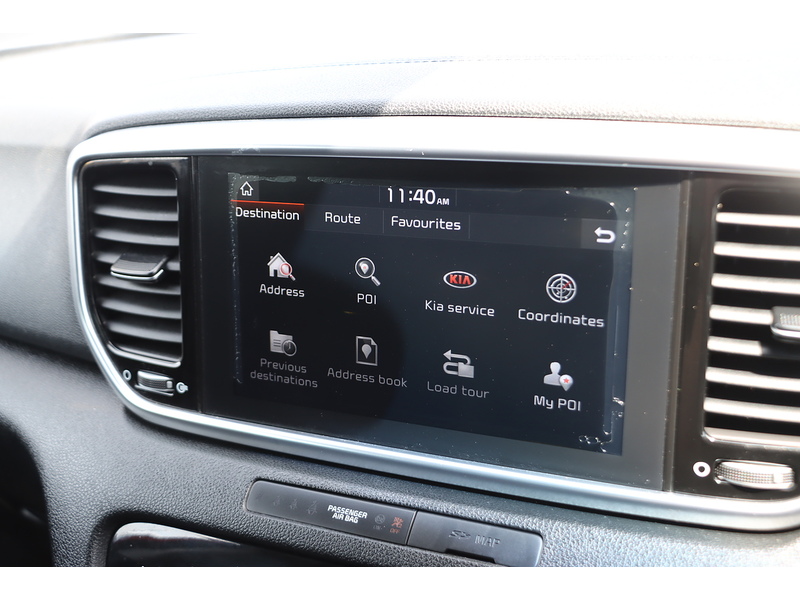 Kia 1.6 GDI EDITION 25 SUV 5DR PETROL MANUAL HEATED SEATS SAT NAV BLUETOOTH DAB STEREO APPLE CARPLAY REAR CAMERA PARKING AIDS JUST 2 OWNERS 71000 MILES SH 72-74 Mitcham Road