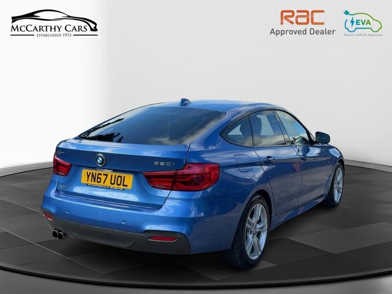 BMW 320I 2.0 M SPORT GT 5DR PETROL XDRIVE AUTO HEATED SEATS SATNAV BLUETOOTH DAB RADIO REAR CAMERA PARKING AIDS SAME OWNER FOR 3 YEARS ONLY 77000 MILES SH 72-74 Mitcham Road