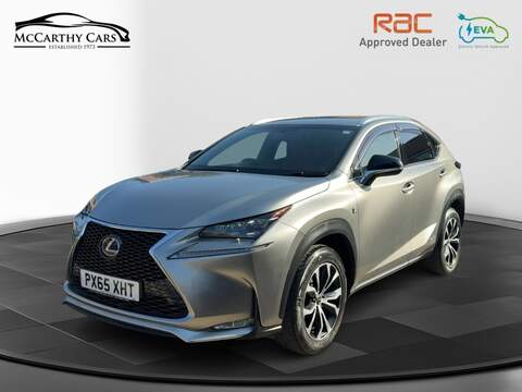 Lexus 300H 2.5 F SPORT SUV 5DR PETROL HYBRID E-CVT 4WD AUTO HEATED SEATS SAT NAV BLUETOOTH DAB STEREO REAR CAMERA PARKING AIDS 2 OWNERS ONLY 69000 MILES FSH