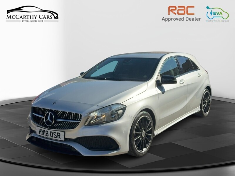 Mercedes-Benz A160 1.6 AMG LINE (EXECUTIVE) HATCHBACK 5DR PETROL 7G-DCT AUTO SAT NAV BLUETOOTH DAB STEREO APPLE CARPLAY REAR CAMERA PARKING AIDS ONLY 26000 MILES SH 72-74 Mitcham Road