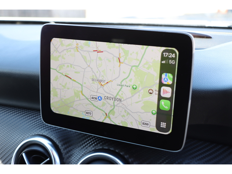 Mercedes-Benz A160 1.6 AMG LINE (EXECUTIVE) HATCHBACK 5DR PETROL 7G-DCT AUTO SAT NAV BLUETOOTH DAB STEREO APPLE CARPLAY REAR CAMERA PARKING AIDS ONLY 26000 MILES SH 72-74 Mitcham Road