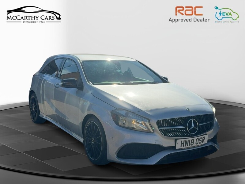 Mercedes-Benz A160 1.6 AMG LINE (EXECUTIVE) HATCHBACK 5DR PETROL 7G-DCT AUTO SAT NAV BLUETOOTH DAB STEREO APPLE CARPLAY REAR CAMERA PARKING AIDS ONLY 26000 MILES SH 72-74 Mitcham Road