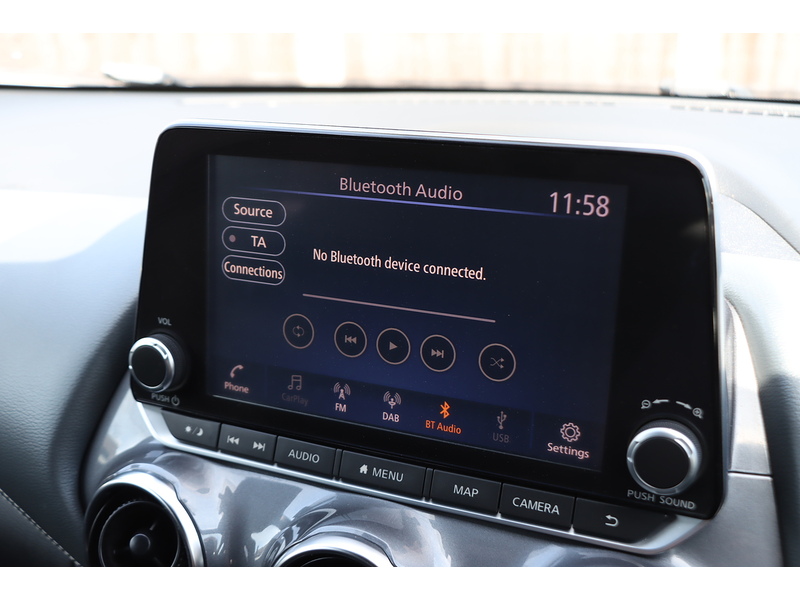 Nissan 1.0 DIG-T N-CONNECTA SUV 5DR PETROL DCT AUTO SATNAV BLUETOOTH DAB RADIO APPLE CARPLAY REAR CAMERA WITH PARKING AIDS JUST 2 OWNERS ONLY 73000 MILES FSH 72-74 Mitcham Road