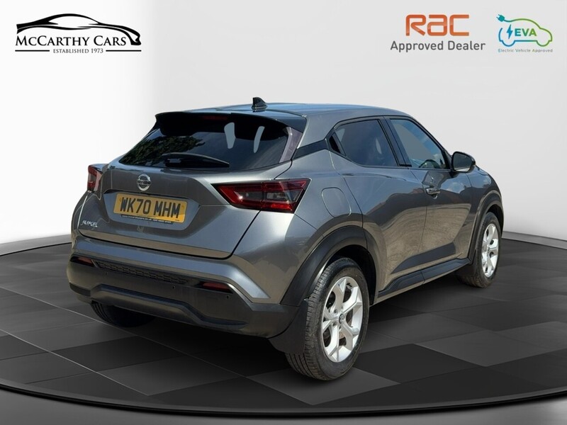 Nissan 1.0 DIG-T N-CONNECTA SUV 5DR PETROL DCT AUTO SATNAV BLUETOOTH DAB RADIO APPLE CARPLAY REAR CAMERA WITH PARKING AIDS JUST 2 OWNERS ONLY 73000 MILES FSH 72-74 Mitcham Road