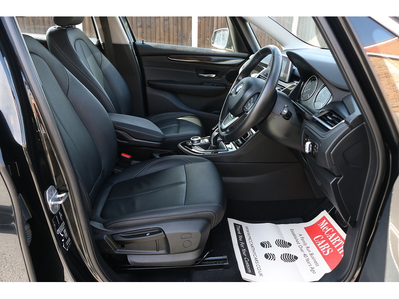 BMW 218I 1.5 LUXURY MPV 5DR PETROL DCT AUTO 7 SEATER SATNAV BLUETOOTH DAB STEREO PARKING AIDS JUST 2 OWNERS SAME OWNER FOR 3 YEARS ONLY 37000 MILES FSH 72-74 Mitcham Road