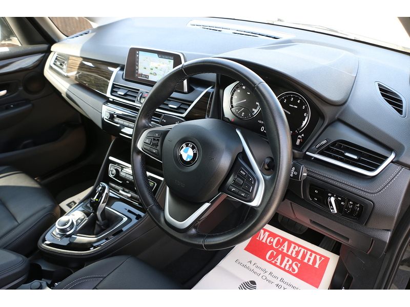 BMW 218I 1.5 LUXURY MPV 5DR PETROL DCT AUTO 7 SEATER SATNAV BLUETOOTH DAB STEREO PARKING AIDS JUST 2 OWNERS SAME OWNER FOR 3 YEARS ONLY 37000 MILES FSH 72-74 Mitcham Road