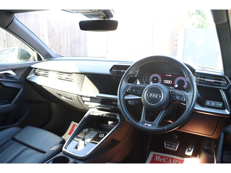 Audi 1.0 TFSI 30 S LINE SPORTBACK 5DR PETROL S TRONIC AUTO SATNAV BLUETOOTH DAB RADIO APPLE CARPLAY PARKING AIDS JUST 1 OWNER FROM NEW ONLY 41000 MILES FSH 72-74 Mitcham Road