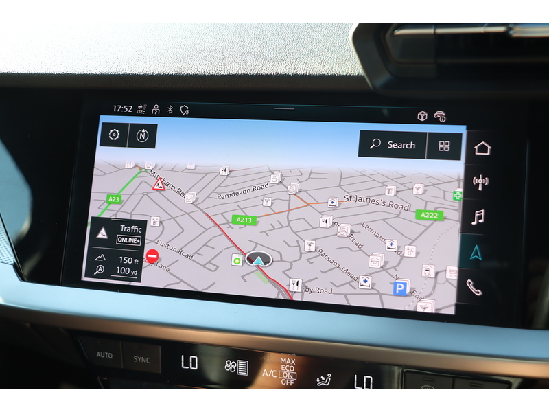 Audi 1.0 TFSI 30 S LINE SPORTBACK 5DR PETROL S TRONIC AUTO SATNAV BLUETOOTH DAB RADIO APPLE CARPLAY PARKING AIDS JUST 1 OWNER FROM NEW ONLY 41000 MILES FSH 72-74 Mitcham Road