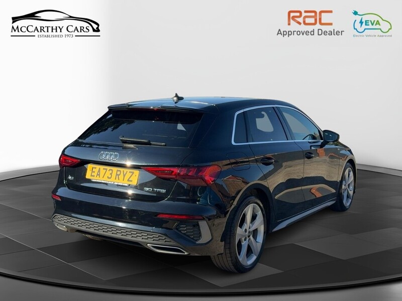 Audi 1.0 TFSI 30 S LINE SPORTBACK 5DR PETROL S TRONIC AUTO SATNAV BLUETOOTH DAB RADIO APPLE CARPLAY PARKING AIDS JUST 1 OWNER FROM NEW ONLY 41000 MILES FSH 72-74 Mitcham Road