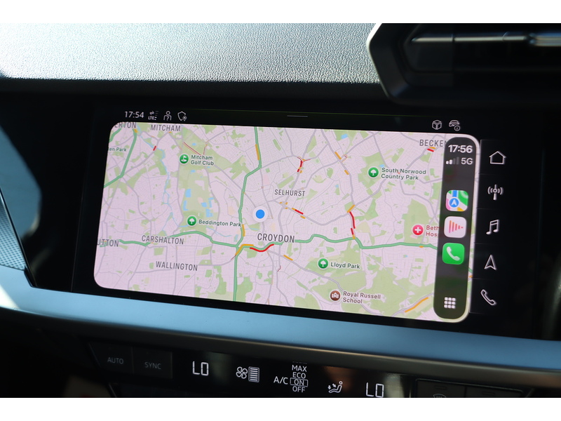 Audi 1.0 TFSI 30 S LINE SPORTBACK 5DR PETROL S TRONIC AUTO SATNAV BLUETOOTH DAB RADIO APPLE CARPLAY PARKING AIDS JUST 1 OWNER FROM NEW ONLY 41000 MILES FSH 72-74 Mitcham Road