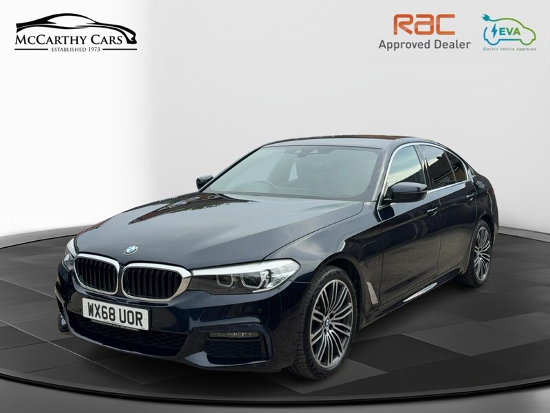 BMW 530E 2.0 9.2KWH M SPORT SALOON 4DR PETROL PLUG-IN HYBRID AUTO HEATED SEATS SATNAV BLUETOOTH DAB STEREO PARKING AIDS ONLY 78000 MILES SH NO ULEZ CHARGE 72-74 Mitcham Road