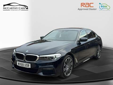 BMW 530E 2.0 9.2KWH M SPORT SALOON 4DR PETROL PLUG-IN HYBRID AUTO HEATED SEATS SATNAV BLUETOOTH DAB STEREO PARKING AIDS ONLY 78000 MILES SH NO ULEZ CHARGE