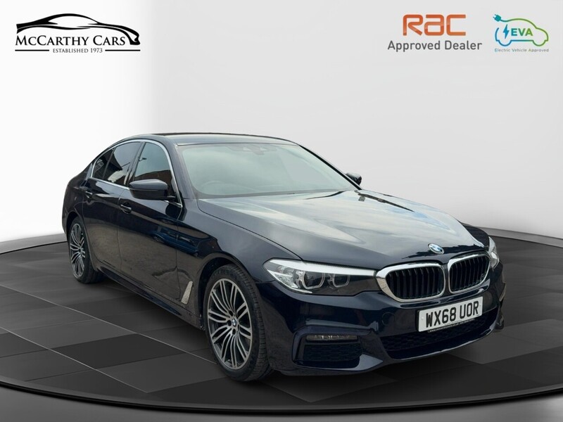 BMW 530E 2.0 9.2KWH M SPORT SALOON 4DR PETROL PLUG-IN HYBRID AUTO HEATED SEATS SATNAV BLUETOOTH DAB STEREO PARKING AIDS ONLY 78000 MILES SH NO ULEZ CHARGE 72-74 Mitcham Road