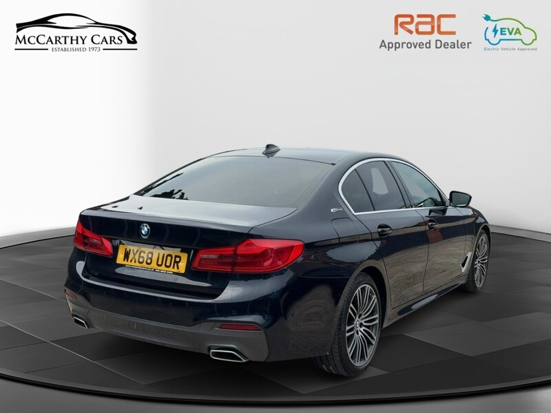 BMW 530E 2.0 9.2KWH M SPORT SALOON 4DR PETROL PLUG-IN HYBRID AUTO HEATED SEATS SATNAV BLUETOOTH DAB STEREO PARKING AIDS ONLY 78000 MILES SH NO ULEZ CHARGE 72-74 Mitcham Road