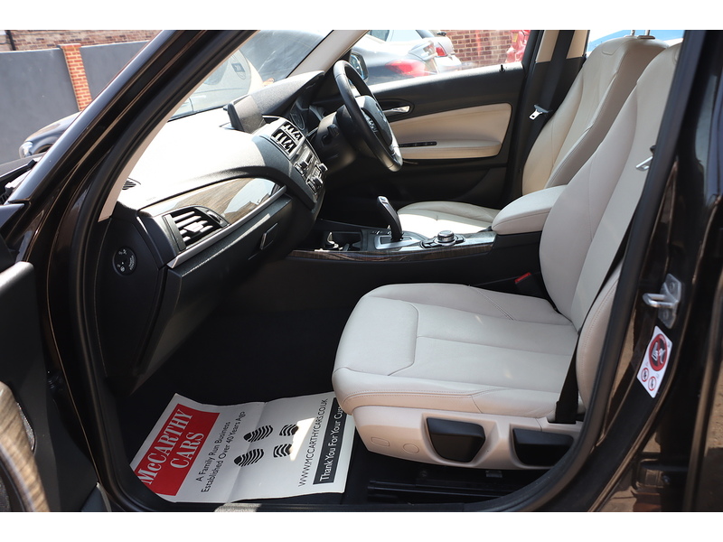 BMW 118I 1.5 SE HATCHBACK 5DR PETROL AUTO SATNAV BLUETOOTH DAB STEREO USB INPUT PARKING AIDS 2 OWNERS SAME OWNER FOR 8 YEARS 83000 MILES SH NO ULEZ CHARGE 72-74 Mitcham Road