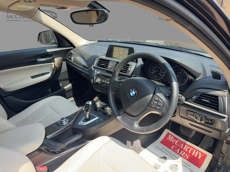 BMW 118I 1.5 SE HATCHBACK 5DR PETROL AUTO SATNAV BLUETOOTH DAB STEREO USB INPUT PARKING AIDS 2 OWNERS SAME OWNER FOR 8 YEARS 83000 MILES SH NO ULEZ CHARGE 72-74 Mitcham Road