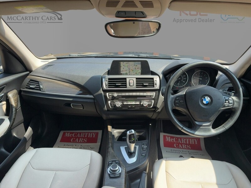 BMW 118I 1.5 SE HATCHBACK 5DR PETROL AUTO SATNAV BLUETOOTH DAB STEREO USB INPUT PARKING AIDS 2 OWNERS SAME OWNER FOR 8 YEARS 83000 MILES SH NO ULEZ CHARGE 72-74 Mitcham Road