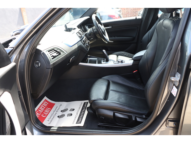 BMW 118I 1.5 GPF M SPORT HATCHBACK 5DR PETROL AUTO SAT NAV BLUETOOTH DAB STEREO USB INPUT AIR CONDITIONING PARKING AIDS ONLY 70000 MILES SH NO ULEZ CHARGE 72-74 Mitcham Road