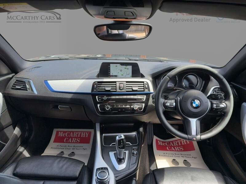 BMW 118I 1.5 GPF M SPORT HATCHBACK 5DR PETROL AUTO SAT NAV BLUETOOTH DAB STEREO USB INPUT AIR CONDITIONING PARKING AIDS ONLY 70000 MILES SH NO ULEZ CHARGE 72-74 Mitcham Road