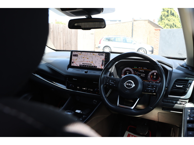 Nissan 1.3 DIG-T MHEV N-CONNECTA SUV 5DR PETROL HYBRID XTRON AUTO SATNAV BLUETOOTH DAB RADIO APPLE CARPLAY REAR & 360 CAMERA PARKING AIDS ONLY 55000 MILES SH 92-96 Mitcham Road